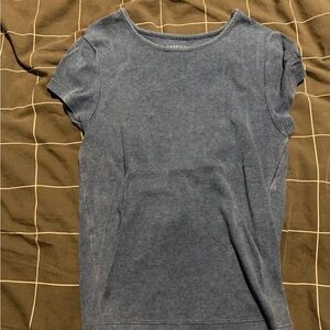 American Eagle Outfitters Blue Short Sleeve Tee